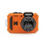 Kodak PIXPRO WPZ2OG6 wasserdichte Digitalkamera, 16,35 MP, 4× Zoom, orange