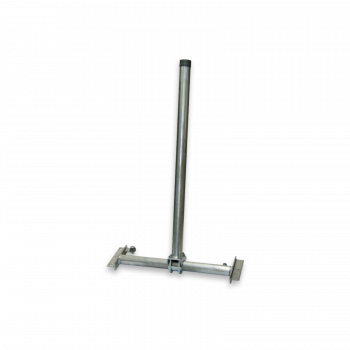 Televes SPAHA48/900E Dachsparrenhalter, Mast Ø48 mm, Rohr 90 cm, Abstand 87–120 cm