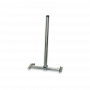 Televes SPAHA48/900E Dachsparrenhalter, Mast Ø48 mm, Rohr 90 cm, Abstand 87–120 cm