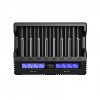 XTAR VC8S USB-C-Ladegerät für 8 Li-Ion- und Ni-MH-Akkus