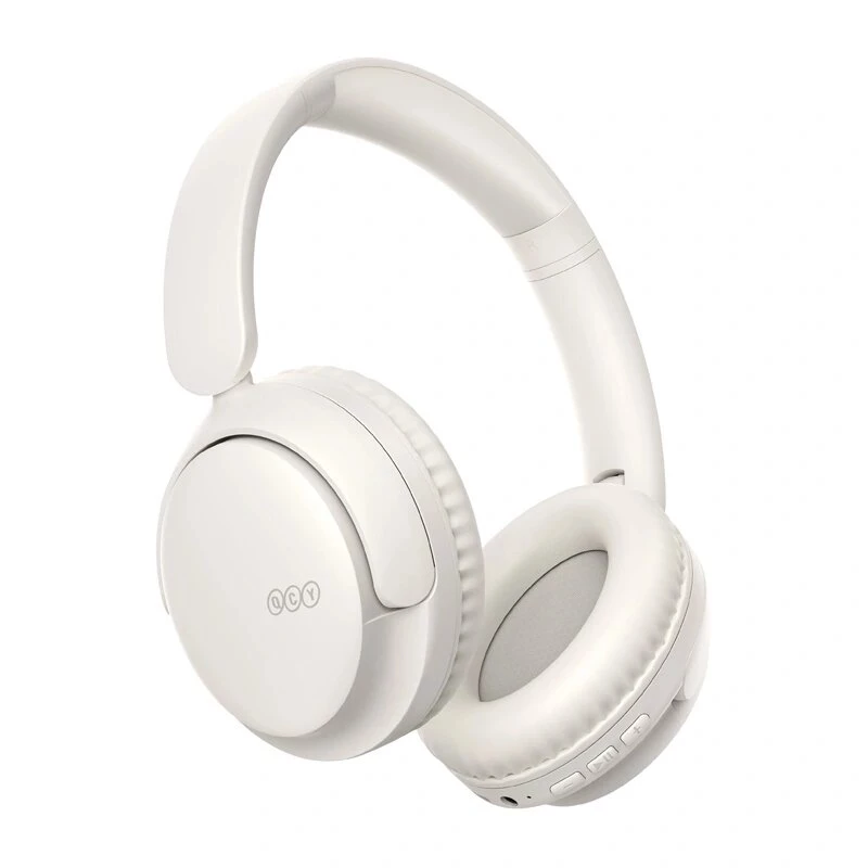 QCY H2S Lite Weiß On-Ear Bluetooth-Kopfhörer