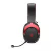 QCY Heroad VT200 Gaming-Headset – Schwarz & Rot, 50-mm-Treiber, virtueller 7.1-Surround, RGB-LED, USB-A