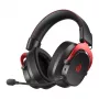 QCY Heroad VT200 Gaming-Headset – Schwarz & Rot, 50-mm-Treiber, virtueller 7.1-Surround, RGB-LED, USB-A