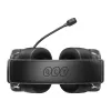 QCY Heroad VT200 Gaming-Headset - Kabelgebunden, 7.1 Surround-Sound, 50-mm-Treiber, RGB-LED, Schwarz