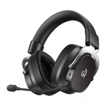 QCY Heroad VT200 Gaming-Headset - Kabelgebunden, 7.1 Surround-Sound, 50-mm-Treiber, RGB-LED, Schwarz