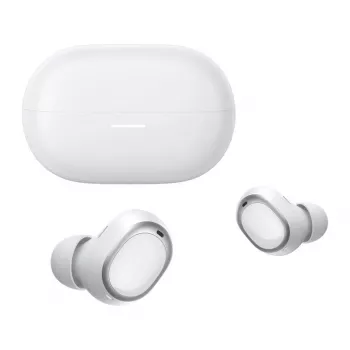 QCY Melobuds A30 True Wireless Earbuds – Bluetooth 5.3, ENC, 30h Playtime, IPX5, Weiß