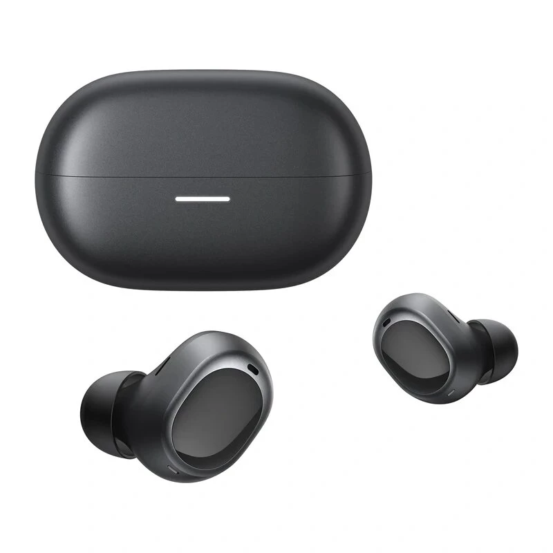 QCY Melobuds A30 Kabellose Ohrhörer (Schwarz) - Aktive Geräuschunterdrückung, Bluetooth 5.3, IPX5, 30H Akku