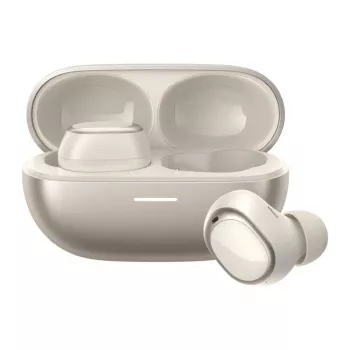 QCY Melobuds A30 Kabellose Ohrhörer – Bluetooth 5.3, 13-mm-Treiber, 26 Std. Wiedergabe, ENC, IPX5 – Gold