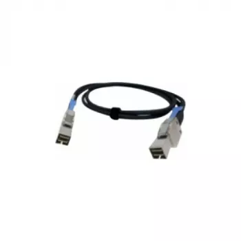QNAP CAB-SAS05M-8644 Externes Mini-SAS-HD-Kabel, 0,5 m, Schwarz