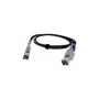 QNAP CAB-SAS05M-8644 Externes Mini-SAS-HD-Kabel, 0,5 m, Schwarz