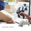 Qoltec 50877 1D Laser Barcode Scanner USB Weiß