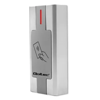 Qoltec 52446 Proximity-Karten- und Schlüsselanhänger-Lesegerät – 125 kHz RFID, Wiegand 26-bit, IP65