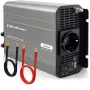 Qoltec Modifizierter Sinus Wechselrichter 12V auf 230V 1000W/2000W mit USB - Kompatibel mit LiFePO4, GEL, AGM
