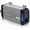 Qoltec Reiner Sinus Wechselrichter 12V auf 230V 1000W/2000W mit LCD, USB, USB-C, LiFePO4/GEL/AGM kompatibel