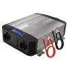 Qoltec Reiner Sinus Wechselrichter 12V auf 230V 1500W/3000W mit LCD USB USB-C für LiFePO4 GEL AGM