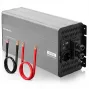 Qoltec Reiner Sinus Wechselrichter 12V auf 230V 4000W/8000W mit USB und LCD, LiFePO4/GEL/AGM Kompatibel
