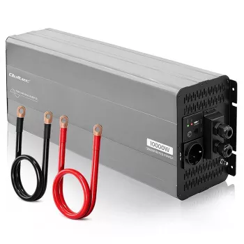 Qoltec Reiner Sinus Wechselrichter 24V auf 230V 5000W/10000W mit LCD und USB