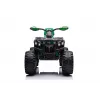 QLS-3288 Elektro-Quad zum Draufsitzen mit Rückenlehne, LED-Licht, MP3, Grün
