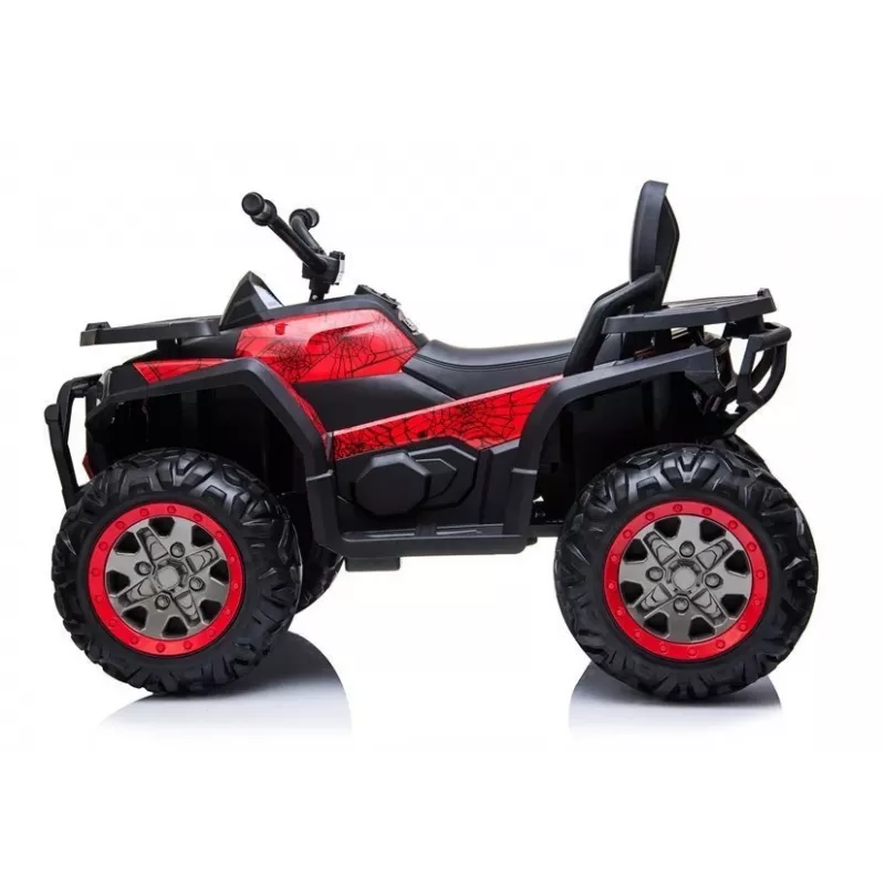 Lean Toys XMX607 Elektro-Kinderquad, Rot lackiert Spider