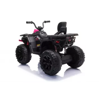 QUAD LOCK Electric Ride On Quad JC333 Pink LED Lights MP3