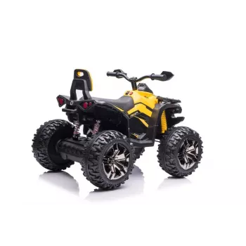 QUAD LOCK Quad Battery Pack mit Rückenlehne QLS-3288 LED-Licht MP3 Gelb