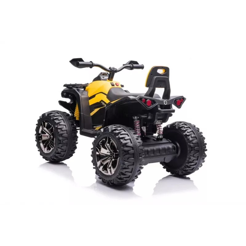 QUAD LOCK Quad Battery Pack mit Rückenlehne QLS-3288 LED-Licht MP3 Gelb