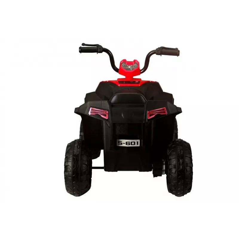 QUAD LOCK Quad Battery S601 Geländefahrzeug für Kinder mit LED-Leuchten Rot