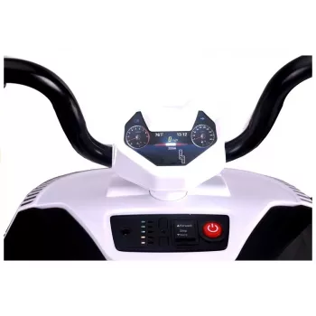 QUAD LOCK S601 Batteriebetriebenes Geländefahrzeug mit EVA-Rädern und LED-Leuchten Weiß