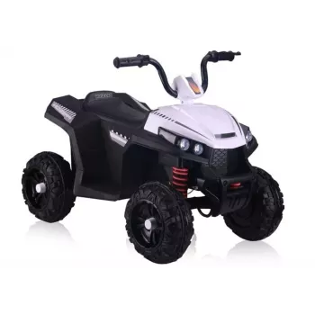 QUAD LOCK S601 Batteriebetriebenes Geländefahrzeug mit EVA-Rädern und LED-Leuchten Weiß