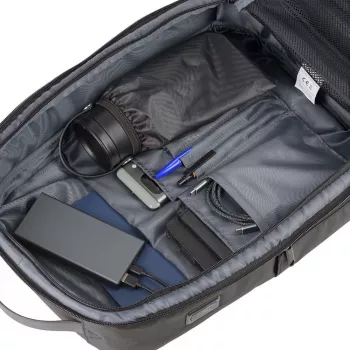 QUALO Laptop Rucksack Ultimate Line USB-C 15,6 Schwarz