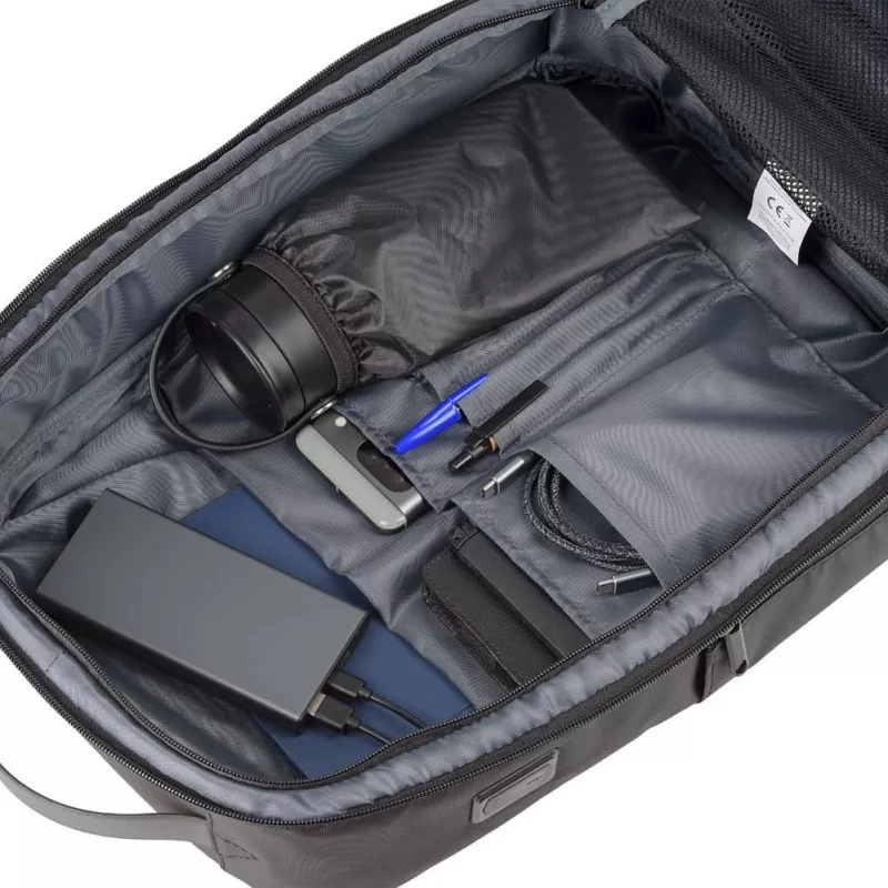 QUALO Laptop Rucksack Ultimate Line USB-C 15,6 Schwarz