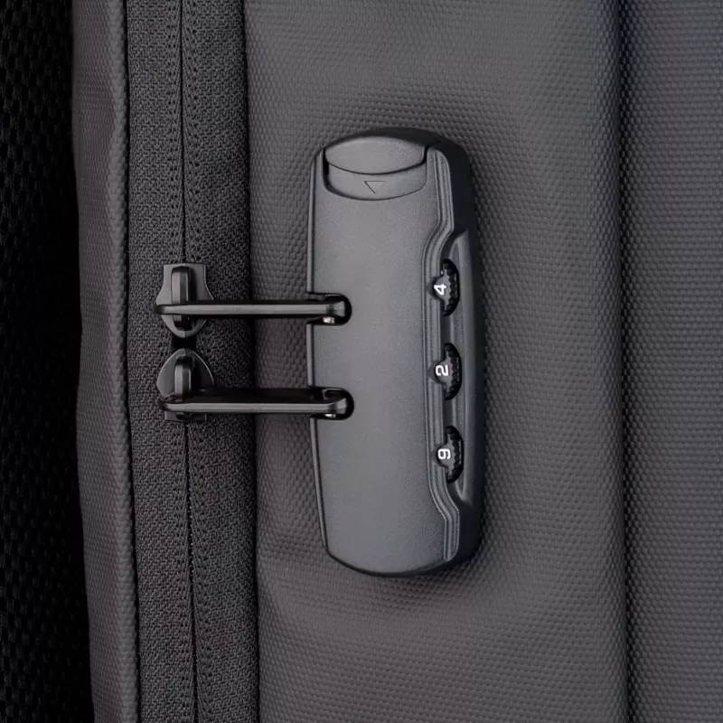 QUALO Laptop Rucksack Ultimate Line USB-C 15,6 Schwarz