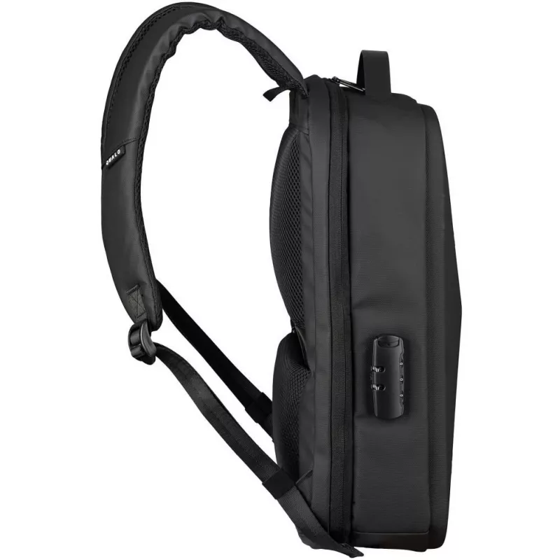 QUALO Laptop Rucksack Ultimate Line USB-C 15,6 Schwarz