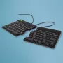 R-Go Split Break Ergonomische Tastatur US-Layout Kabelgebunden Schwarz