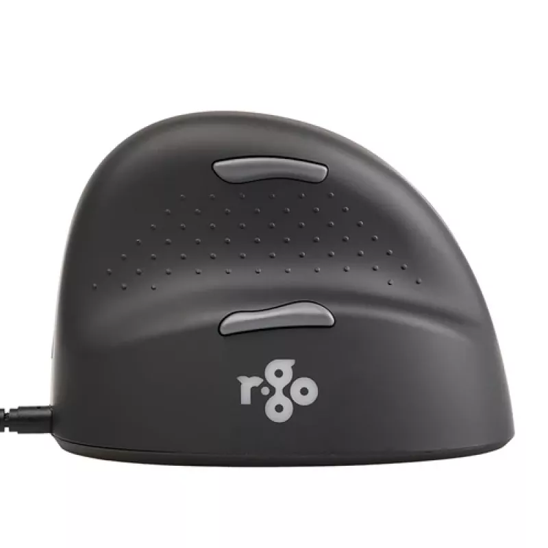 R-GO TOOLS HE Break Small Ergonomische Maus, kabelgebunden, rechtshändig, schwarz