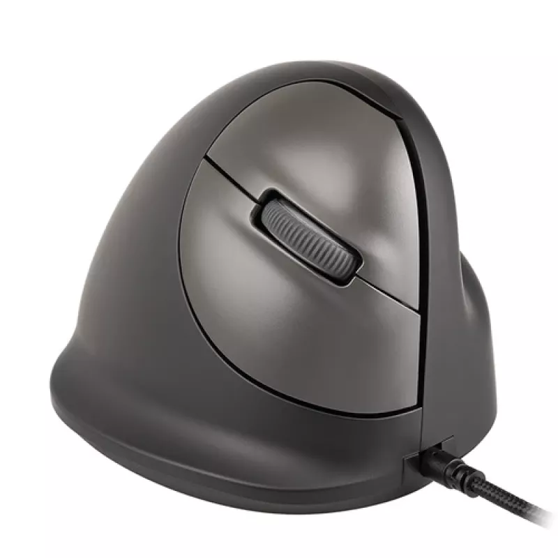 R-GO TOOLS HE Break Small Ergonomische Maus, kabelgebunden, rechtshändig, schwarz