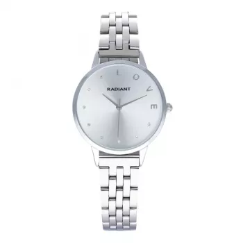 RADIANT MAN RA609201PT Analog-Quarzuhr 34mm schwarzes Zifferblatt Lederarmband