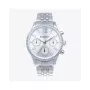 RADIANT MAN RA629701 Analog-Quarzuhr 44,5 mm Edelstahl schwarzes Zifferblatt silbernes Milanaise-Armband