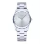 RADIANT Herren Quarz Analog Uhr RA606201 36mm Edelstahl Schwarzes Zifferblatt Silbernes Armband