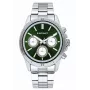 RADIANT Herrenuhr RA640702 – 44 mm Edelstahl, Quarz, schwarzes Zifferblatt, silbernes Armband