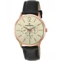 RADIANT Herrenuhr RA415605 43mm Edelstahl Schwarzes Zifferblatt