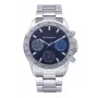 RADIANT Herrenuhr RA604702 (45mm) - Edelstahl-Mesh-Armband, schwarzes Zifferblatt
