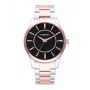 RADIANT Herrenuhr RA614203 (44mm) - Blaues Zifferblatt, silbernes Milanaise-Armband