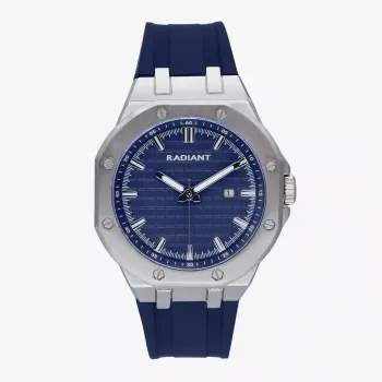 RADIANT Herrenuhr RA652203 44mm Edelstahl Quarz Analog