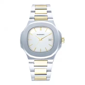 RADIANT New York Herren Analog Quarzuhr RA639204 43mm Edelstahl