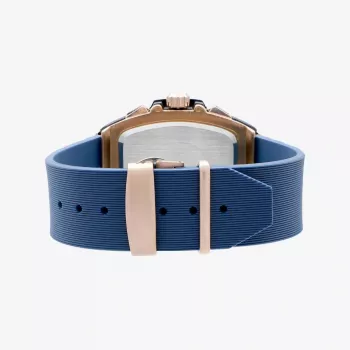 RADIANT RA655204 Herren Analog Quarzuhr 42mm Edelstahl Schwarzes Zifferblatt Lederarmband