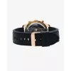 RADIANT RA668709 Herren Analog Quarz Armbanduhr 44mm Schwarzes Zifferblatt Lederarmband