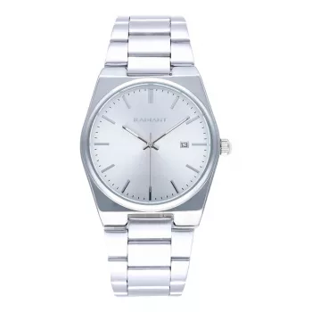 RADIANT Unisex Uhr RA636201 40mm Edelstahl Schwarzes Zifferblatt Milanese Mesh