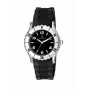 RADIANT Unisex Watch RA89001 (40mm) - Edelstahl-Mesh-Armband, Quarz-Analog, schwarzes Zifferblatt