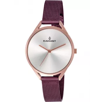 RADIANT Damenuhr RA432209 34mm Silber Edelstahl Quarz Analog